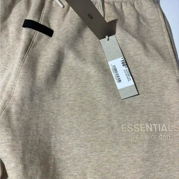Fear of God ESSENTIALS Gold Heather Sweatpants - Picture 5 of 11